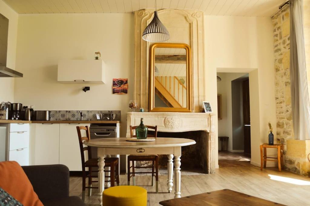 Апартаменты Gite A La Ferme Chaleureux Civrac-de-Blaye Экстерьер фото